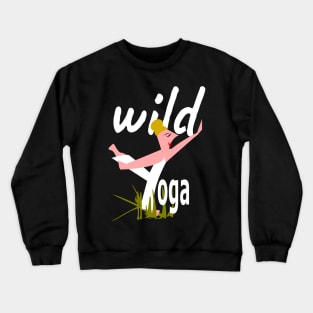 Wild Yoga Crewneck Sweatshirt